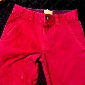 Mini boden dark red jeans